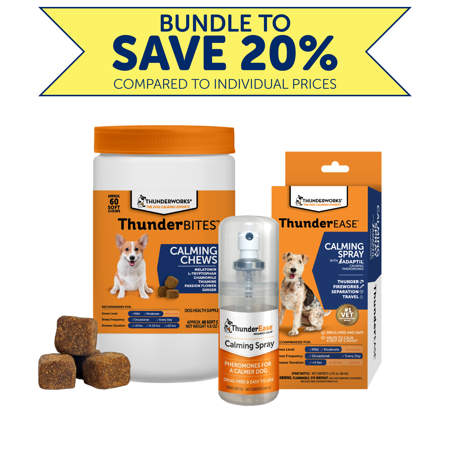 Dog Travel Calming Bundle