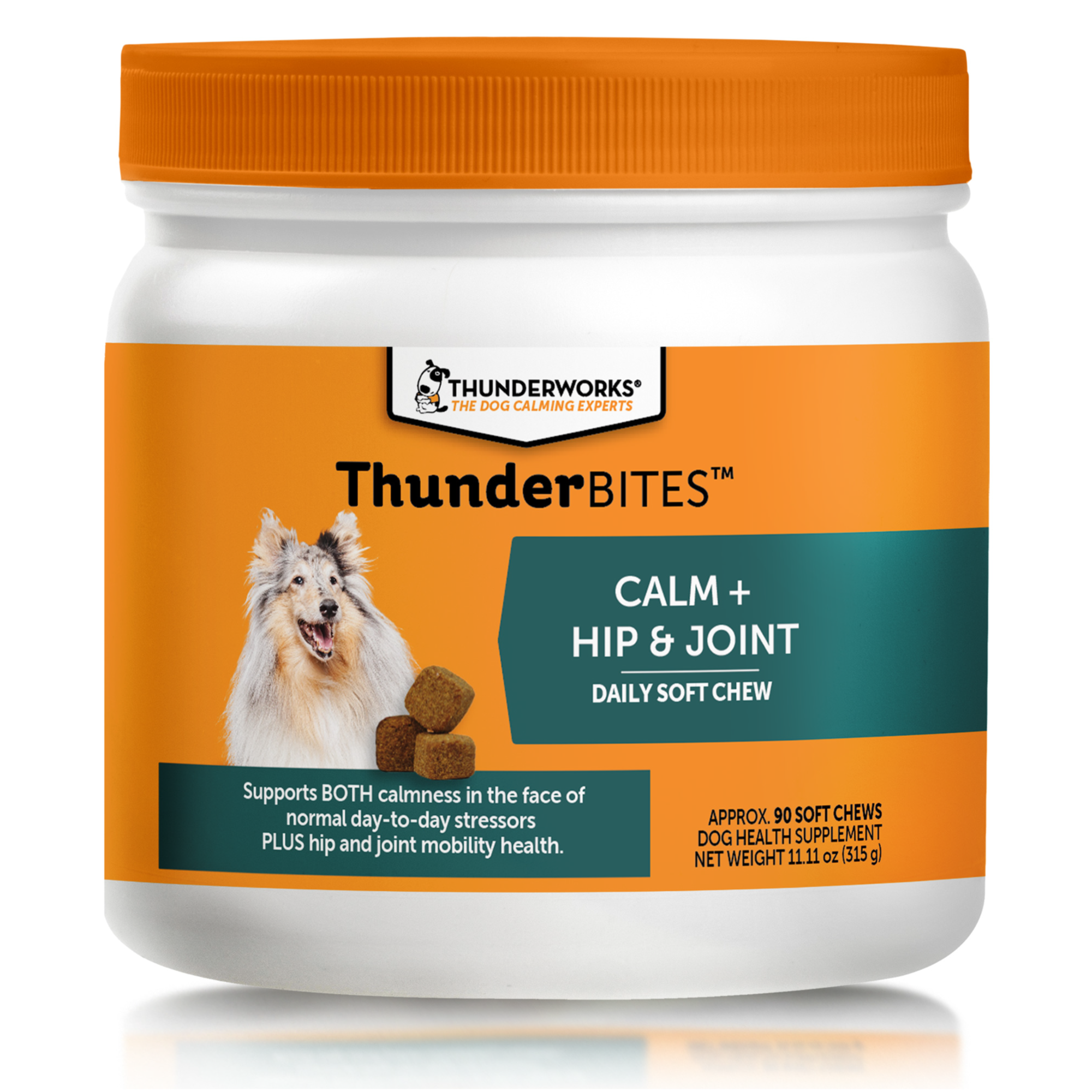 ThunderBites™ Calm+ Hip & Joint Daily Soft Chews for Dogs