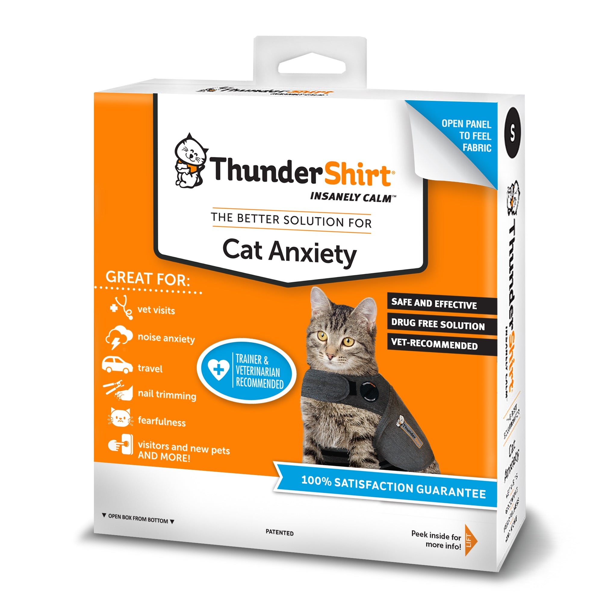 ThunderShirt for Cats Calming Wrap