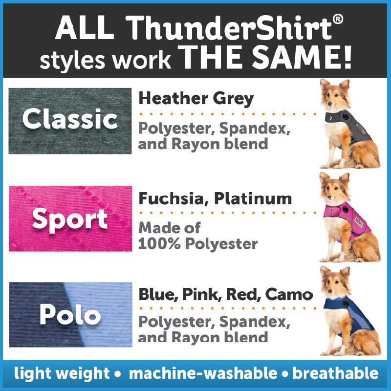 ThunderShirt With Free ThunderWunders Calming Chews