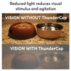 ThunderCap - Dog Calming Cap - How it Works | T03-GCCXS | T03-GCCS | T03-GCCM | T03-GCCL